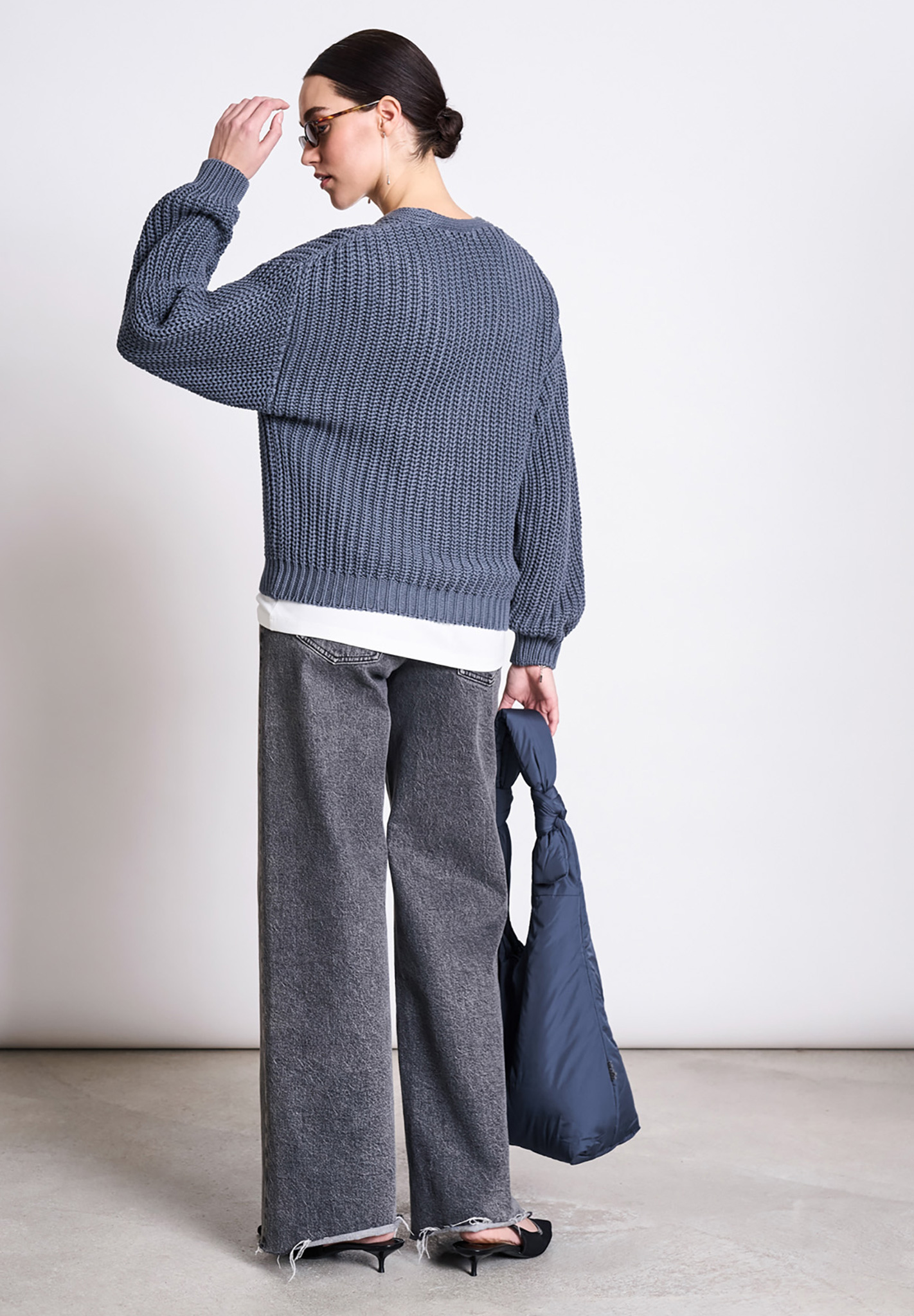 Strickwaren, Pullover, Hosen, Mann, Person