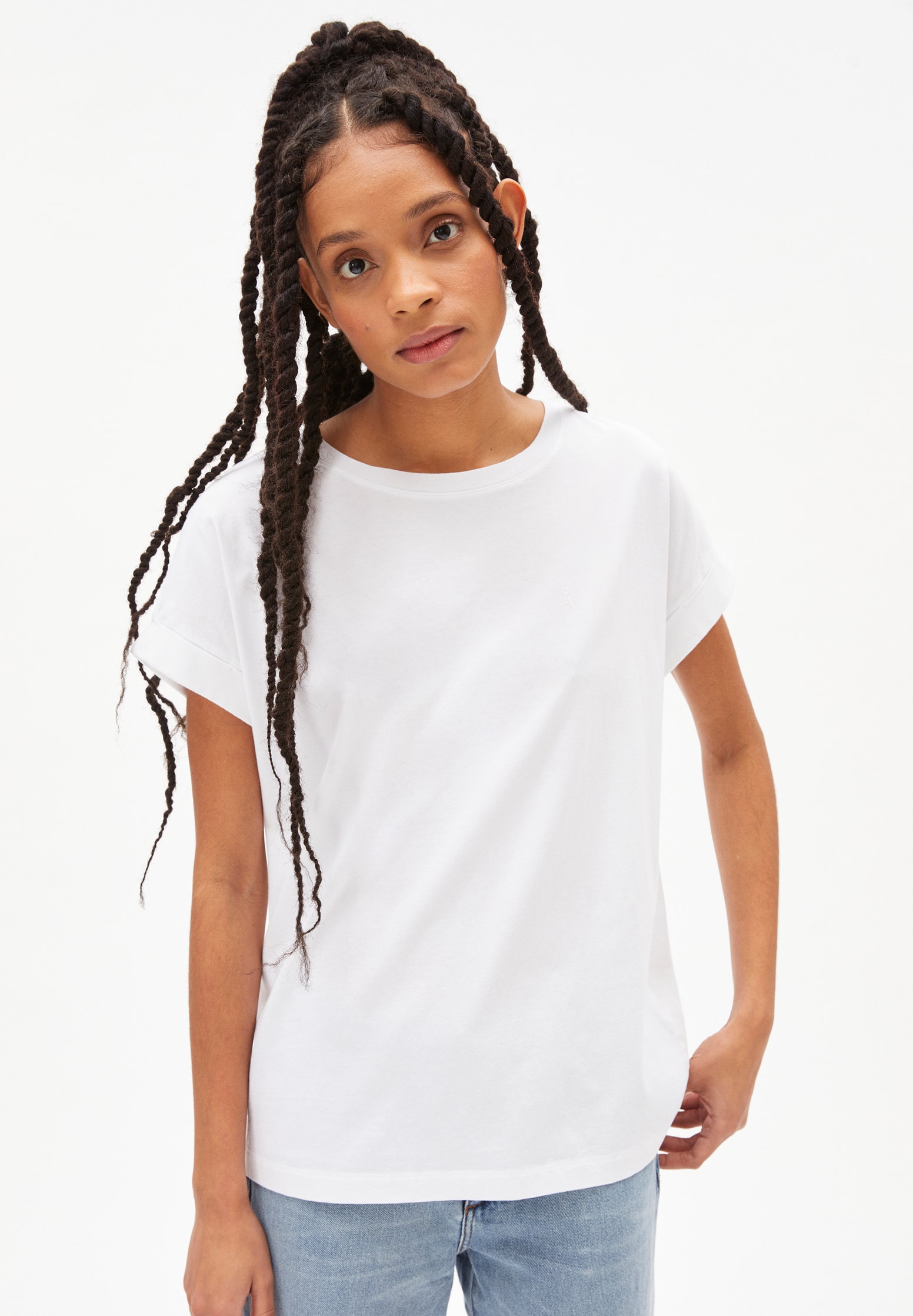 ARMEDANGELS T-Shirt Idaara white XL