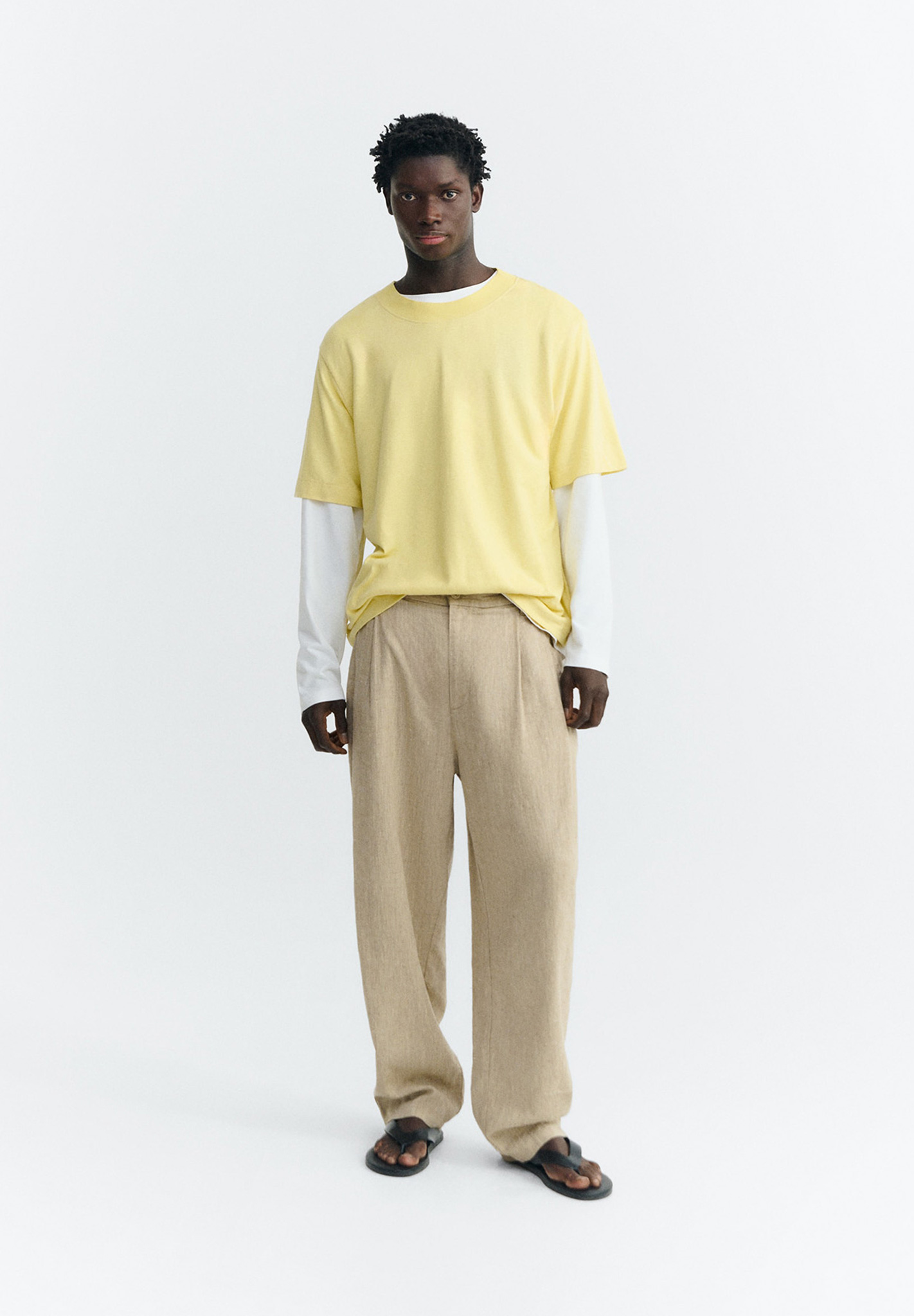 Leinen, Person, Stehend, Erwachsener, Mann