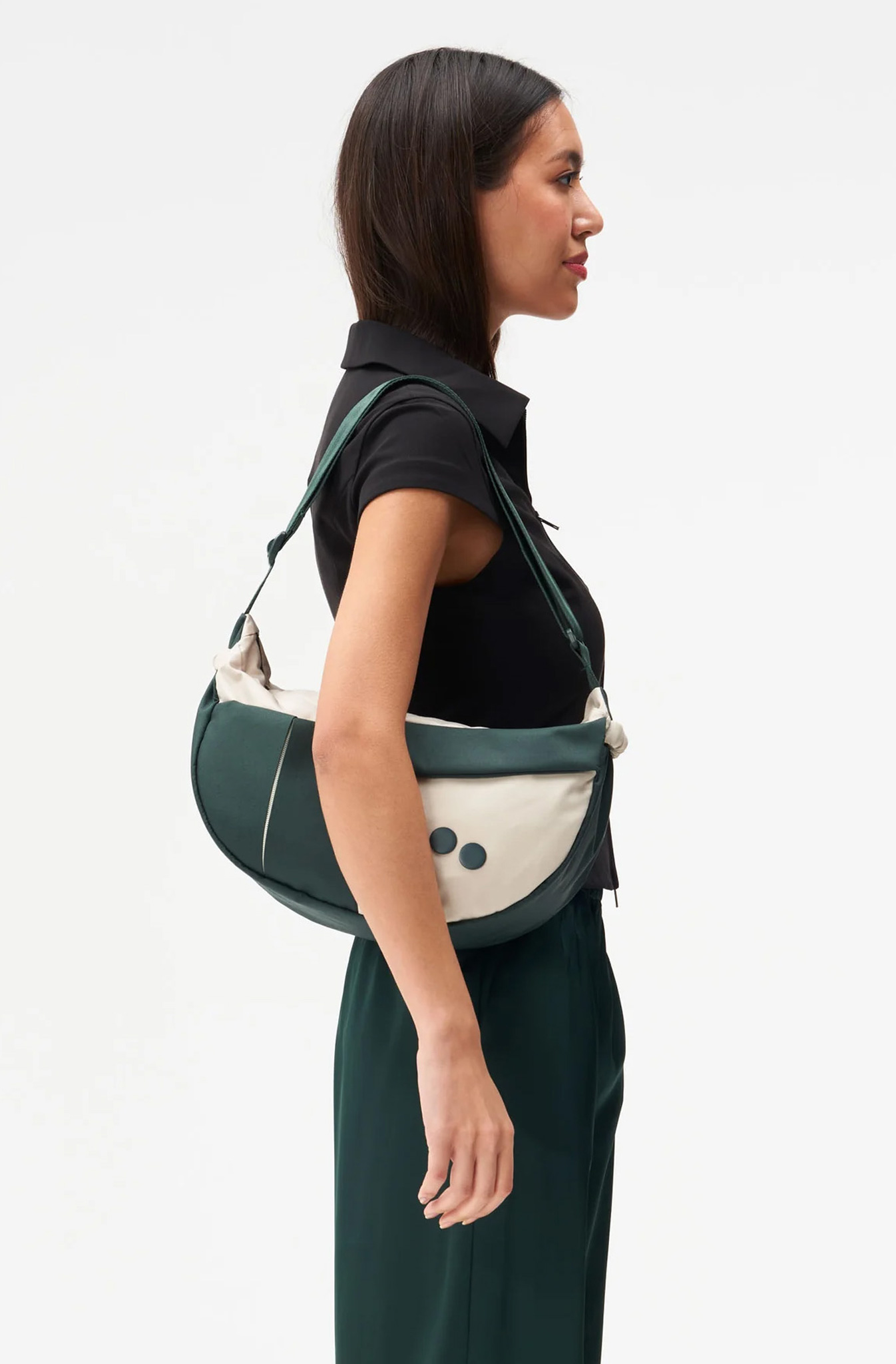 Umhängetasche, Tasche, Henkeltasche, Zweifarbige Tasche, Schultertasche