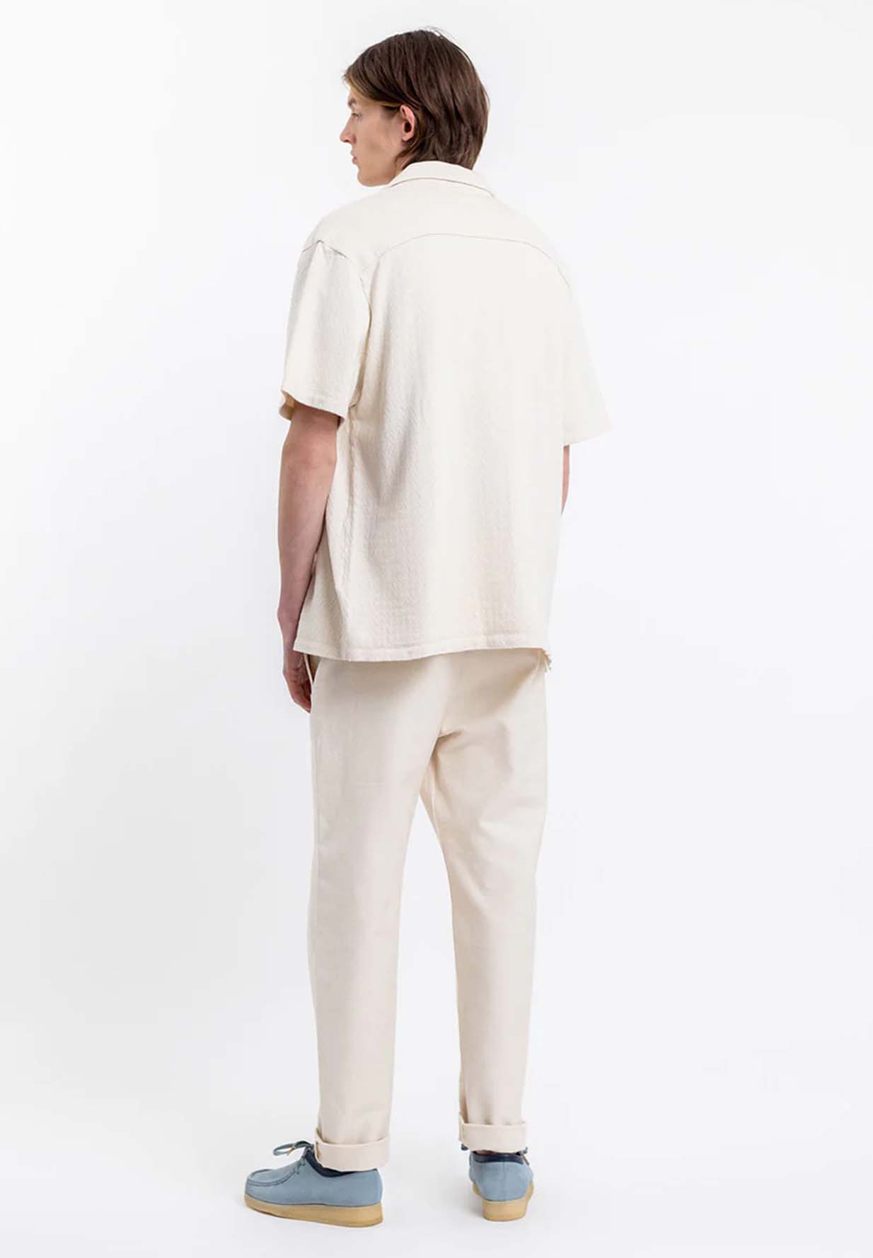 ROTHOLZ Knit Bowling Shirt off white XL